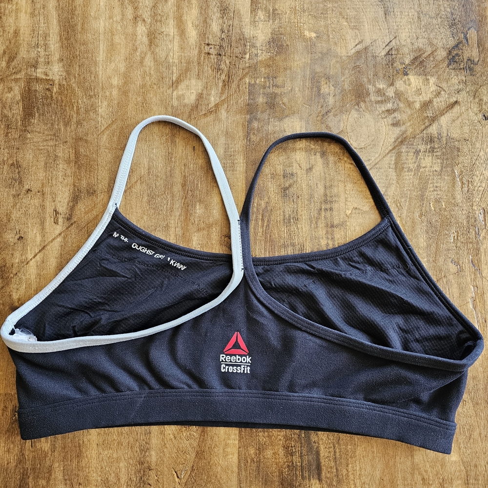 Reebok Crossfit Black Sports Bra